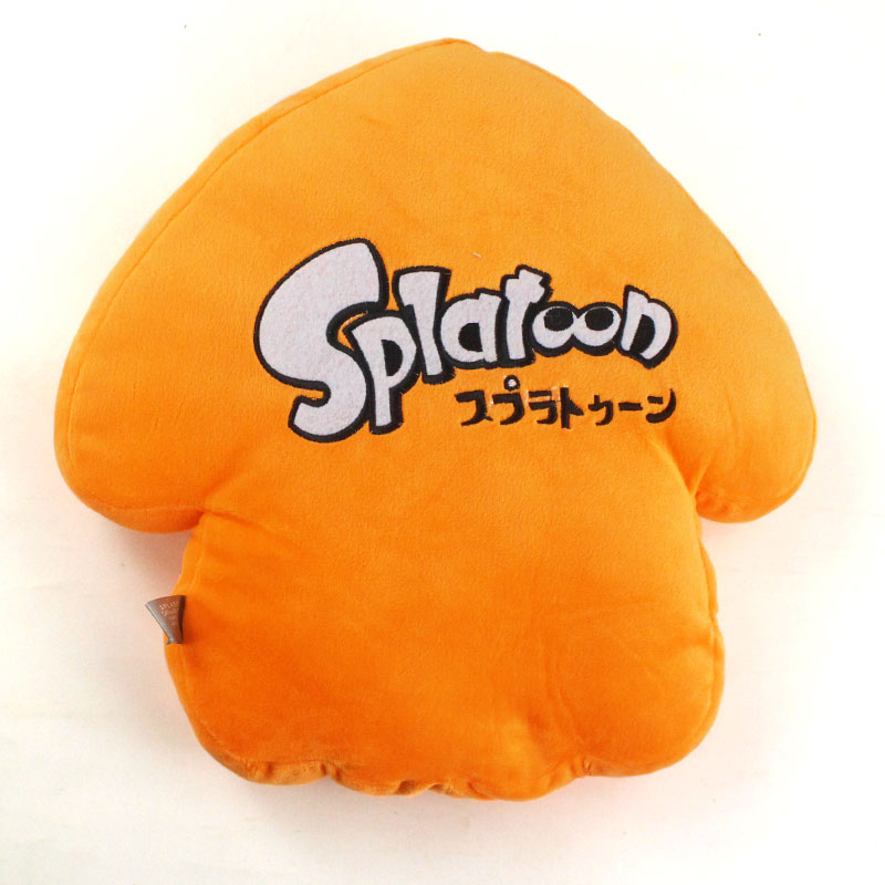 33cm Orange Green Splatoon Inkling Cartoon Kawaii Animal Pollow Cushion Plush Peluche Soft Stuffed Anime Toys 1 - Splatoon Plush