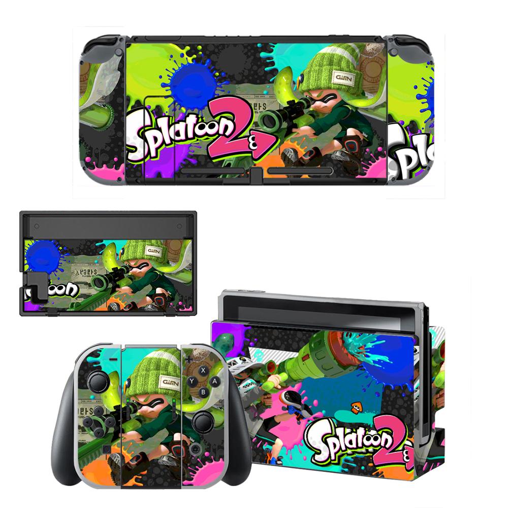 Splatoon 2 Nintendo Switch Skin Sticker NintendoSwitch stickers skins for Nintend Switch Console and Joy Con 3 - Splatoon Plush