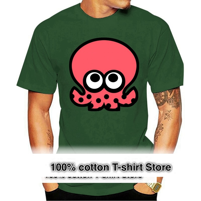Splatoon T Shirt Men 2021 Arrival Classic Game Tees Fashionable Streetwear Octopus Splatoon T Shirt kids - Splatoon Plush